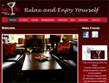 Tablet Screenshot of firesidemartini.com